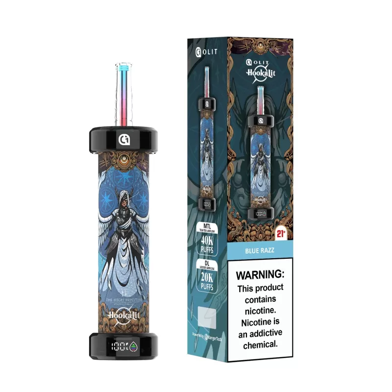 OLIT Hookalit 40K Disposable E-Hookah Device - 40,000 Puffs - Love 66 (The Hanged Man) - Image 3
