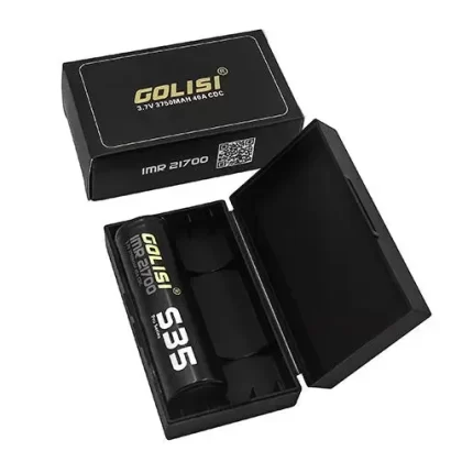 Golisi S35 Battery – Pro Series IMR 21700 3750 mAh Battery – Twin Pack - Ejuicewarehouse