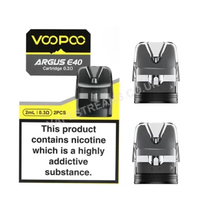 Voopoo Argus E40 Replacement Pods - Vapestreams Co