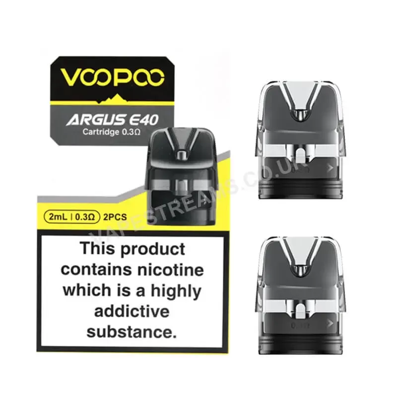 Voopoo Argus E40 Replacement Pods - Vapestreams Co