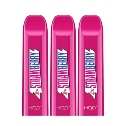 Strawberry Disposable Vape Pod (Pack of 3) by HQD V2