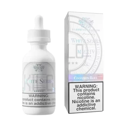 Cinnamon Roll by Kilo White Series 60ml - Vape Product, Vape Product