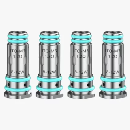VooPoo ITO Replacement Coils - ITO-M3 1.2ohmMTL