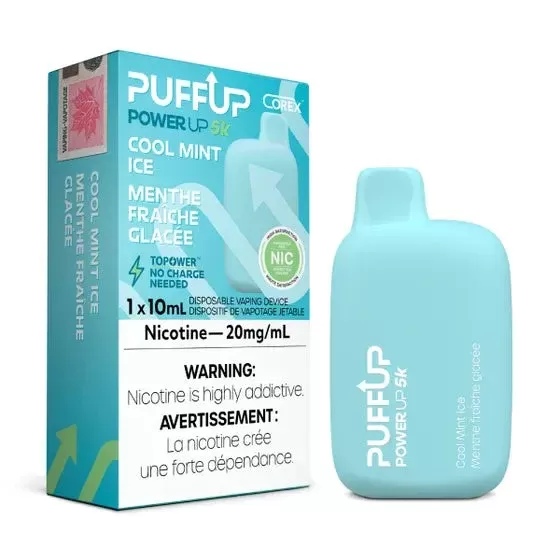 PUFF UP 5K – COOL MINT ICED