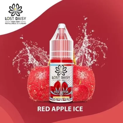Red Apple Ice Flavour Lost Daisy NicSalt