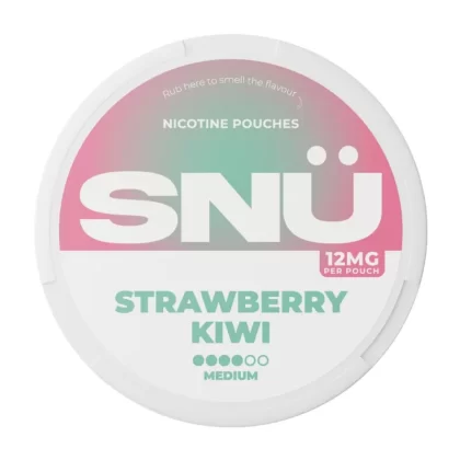 Strawberry Kiwi Nicotine Pouches by SNU (20pk) - 9mg