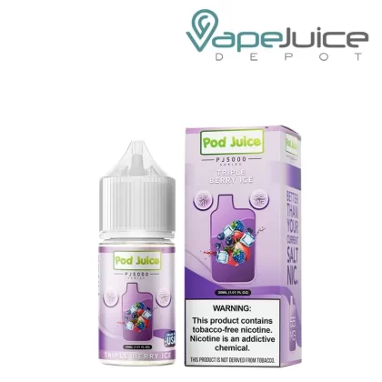 Triple Berry Ice Pod Juice PJ5000 TFN Salt 30ml