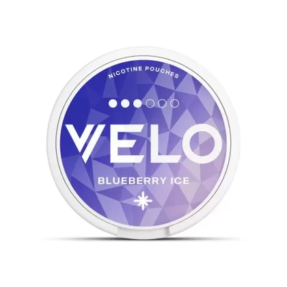 Blueberry Ice Velo Slim Nicotine Pouches