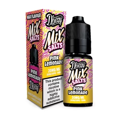 Doozy Mix Salts Pink Lemonade Nic Salt E-Liquid - Vapestreams Co