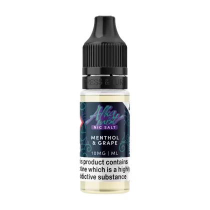Menthol & Grape Nic Salt by Alka Mist 10ml - Vapeshop Co