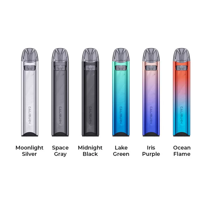 Uwell Caliburn A3S Pod Kit 520mAh - Space Gray - Image 2