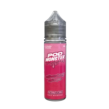 Pod Monster Salt Strawberry Scoops eJuice - Vape Product; Vape Product, Vape Product; Monster Vape Labs