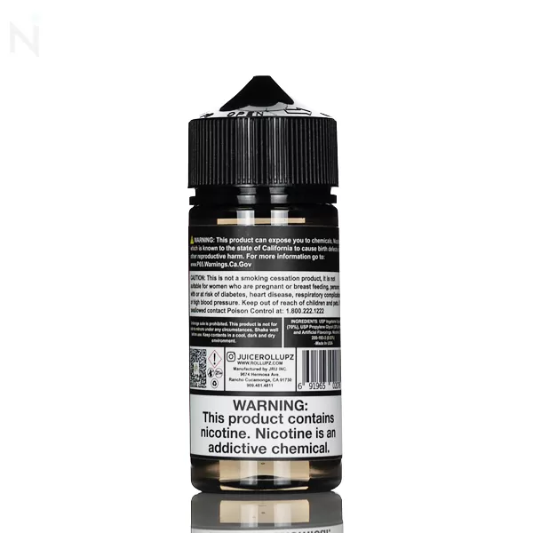 Juice Roll Upz E-Liquid - Watermelon Punch - 100mL - 3mg - Image 2