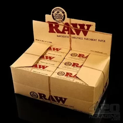 RAW | Parchment Squares | 4in x 4in – Natural – 12 Count