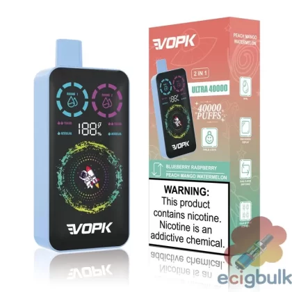 VOPK ULTRA 40000 40K Puffs Dual Flavor Disposable Vape with RGD Screen