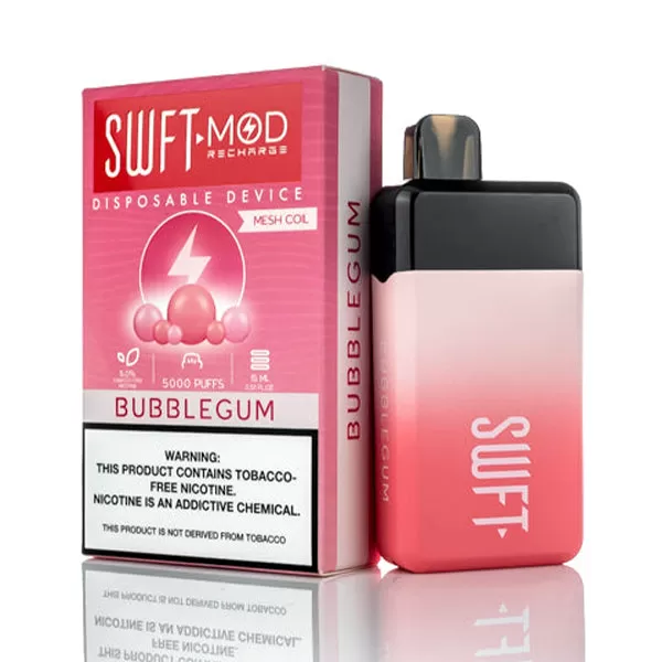 SWFT Mod Disposable 5000 Puffs 15mL 50mg *** - Cool Mint - Image 2