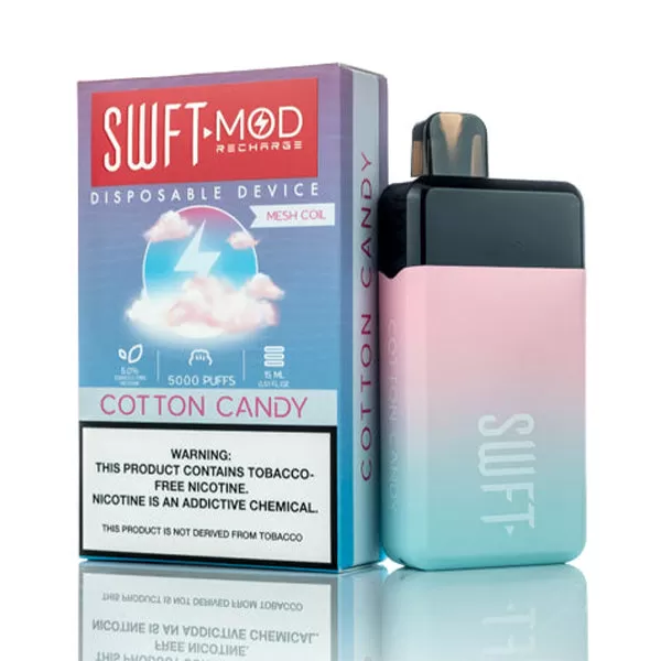 SWFT Mod Disposable 5000 Puffs 15mL 50mg *** - Cool Mint - Image 3