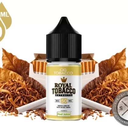 Cig Tobacco Royal Tobacco Salt 30ml