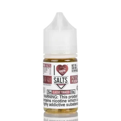 Classic Tobacco – I Love Salts – 30mL