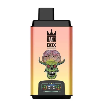 Bang Box 50000 Puffs Dual Flavors Disposable Vape - Flavors#Strawberry Kiwi + Double Grape>Pineapple Mango Peach + Strawberry Cherry>Peach Juice + Blue Razz Lemonade>Blueberry Ice + Lemon Co