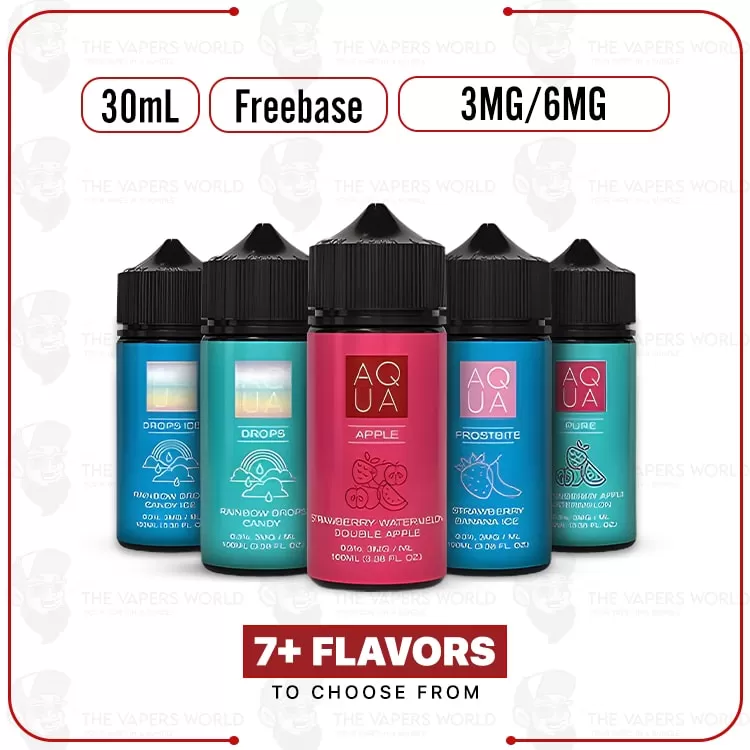 Aqua Pure 100ml E-Juice - Thevapersworld