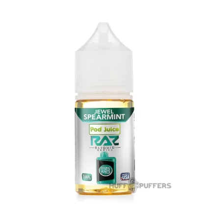 Pod Juice X Raz Salt – Jewel Spearmint 30mL - Vape Product, Vape Product
