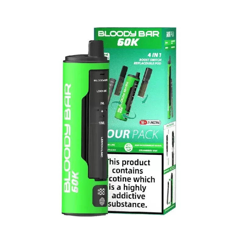 Bloody Bar 60K Prefilled Pod Kit Sour Pack - Nicotine Strength#20mg (BE2997)
