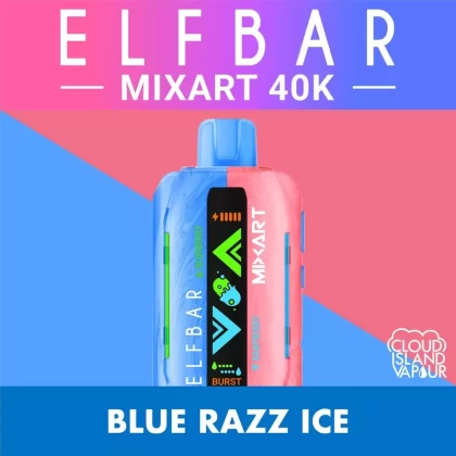 ELF BAR MIXART 40K Disposable Vape – Blue Razz Ice