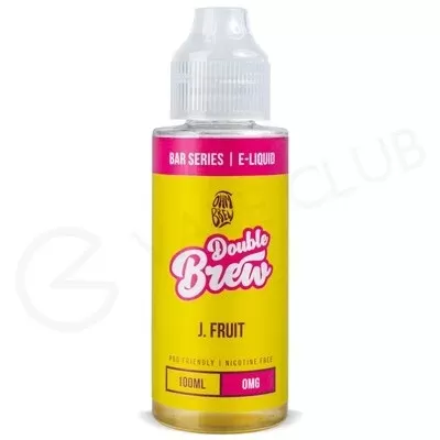 J Fruit Shortfill E-Liquid by Double Brew Bar Series 100ml