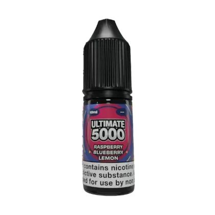Raspberry Blueberry Lemon Saltnic vape Juice by Ultimate 5000 - 10 Pack - Strength 20mg