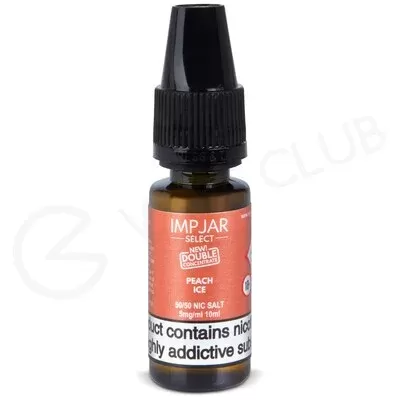 Peach Ice Nic Salt E-Liquid by Imp Jar Select - Ecigpremium