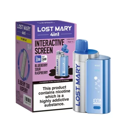 Lost Mary 4-in-1 Prefilled Pod Kit - Lemon Edition - Vapourdeal Co