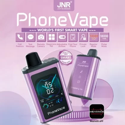 JNR PhoneVape 30K - Blue Razz Ice