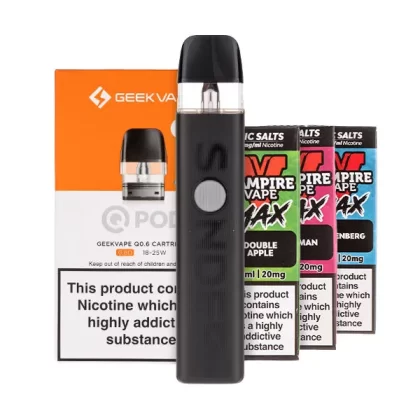 Geek Vape Sonder Q3 Pod Kit Bundle - Beat Black / 1.2ohm