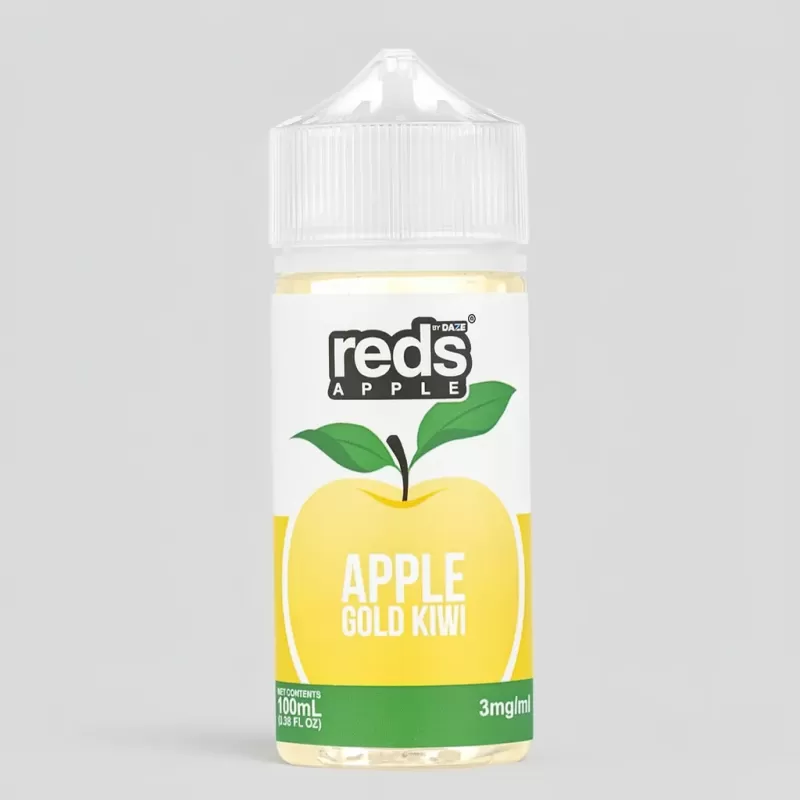 Daze Reds Apple Gold Kiwi 100mL Vape Juice - Vape Product, Vape Product (9D622C)