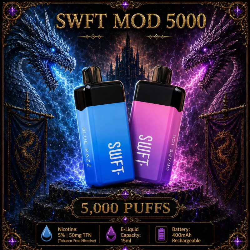 SWFT Mod 5000 - Clear - Vapeciga