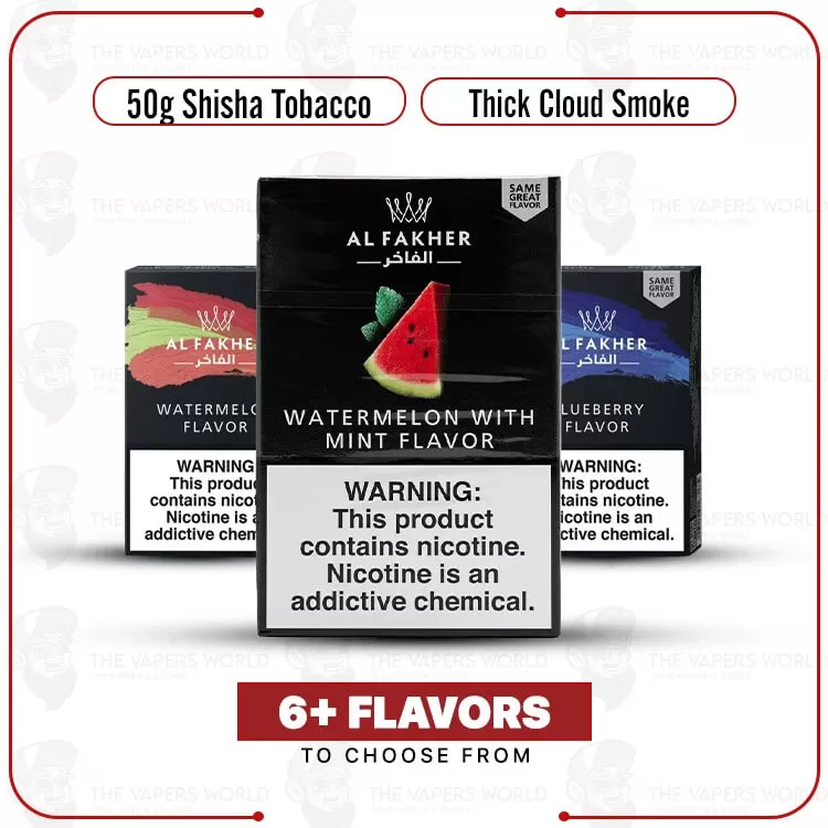 Al Fakher 50g Hookah Tobacco Flavors - Thevapersworld