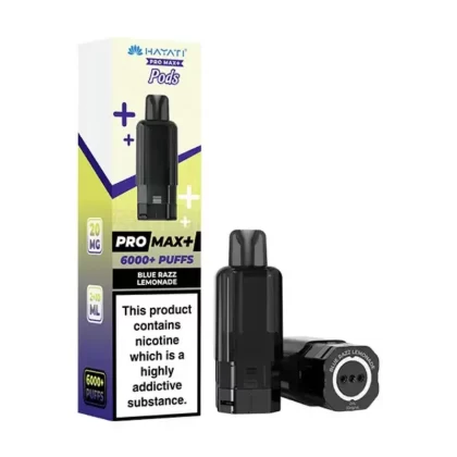 Hayati Pro Max Plus 6000 Prefilled Pod Blue Razz Lemonade - Ejuicewarehouse