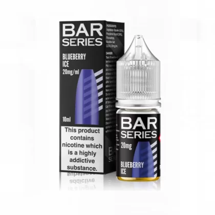 Bar Series Blueberry Ice 5mg & 10mg Salt Nicotine E-Liquid - Vape Product, Vape Product