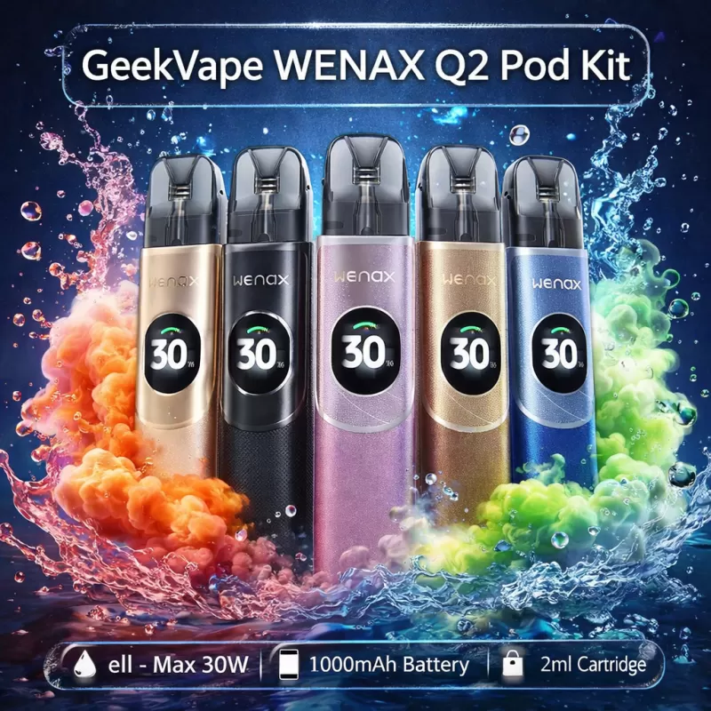 GeekVape WENAX Q2 Pod Kit - Vapeciga