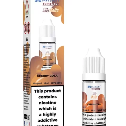 Hayati Pro Max Cherry Cola Nic Salt E-Liquid 10ml - Vape Product, Vape Product