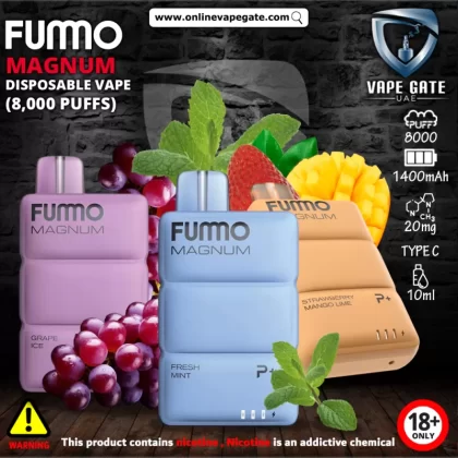 Fummo Magnum Disposable Vape (8,000 Puffs) - 20 mg /