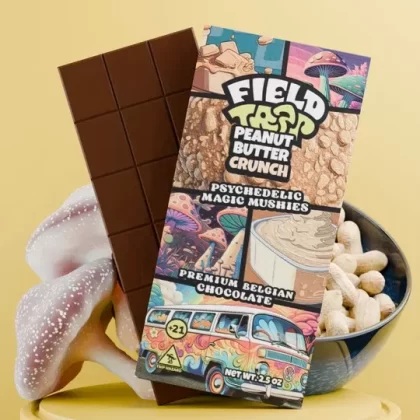 Peanut Butter Crunch – Psychedelic Magic Mushroom Chocolate - Vape Store