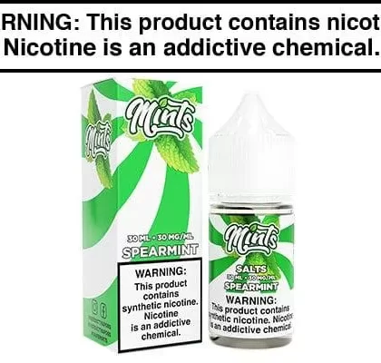 SPEARMINT BY MINTS SALT 30ML - Vapejuice