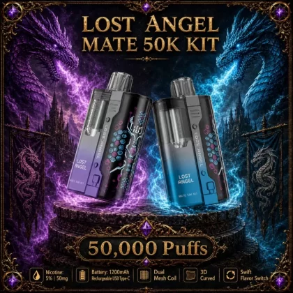 Lost Angel Mate 50K KIT - Blue Razz Ice - Vapeciga