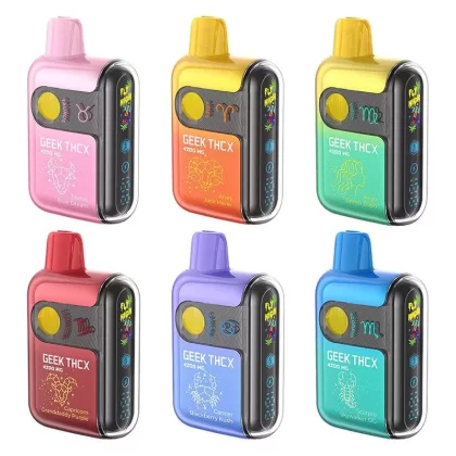 Geek THCX Pulse Pro 4.2G THC-A Blend Disposable Vape - flavors#BLACKBERRY KUSH (INDICA)>GG4 (INDICA)>GREEN CUSH (SATIVA)>JACK HERER (SATIVA)>WATERMELON Z (INDICA) (D2A6B7)
