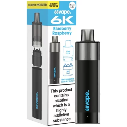 88Vape 6K Pod Kit - Cherry Ice