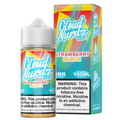 Cloud Nurdz TFN Premium E-Liquid 100ml - ICED Guava Passion / 6mg