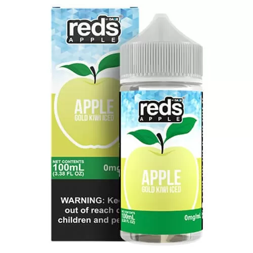 Reds E-Liquid – Apple Golden Kiwi Iced – 100ml