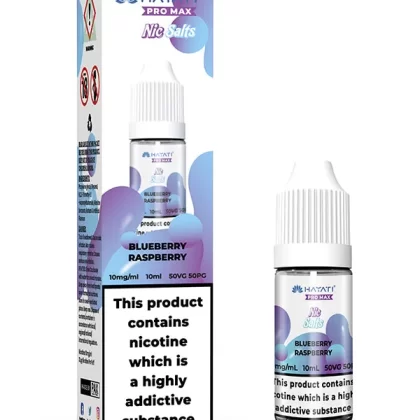 Hayati Pro Max Blueberry Raspberry Nic Salt E-Liquid 10ml - Vape Product, Vape Product